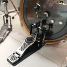 Pedal Simples De Bumbo Para Bateria - Double Chain Drive com Corrente Dupla - Spanking 22.1