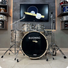 Bateria Zowag Z3 Series Sand Party - Potência e Versatilidade com Bumbo 22" e Ferragens Inclusas