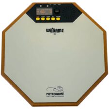 Pad de Estudo Digital Williams Com Metrônomo WSP12 Treino Silencioso e Precisão