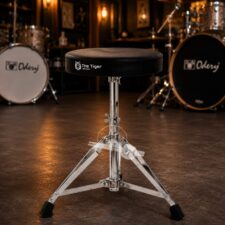 Banco Para Bateria Odery Tiger Series T-604TG Confortável e Resistente Com Pernas Duplas