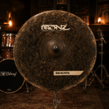 Prato Crash Bronz Roots Formula Series Odery 16″ Em Bronze B20 Timbre Dark